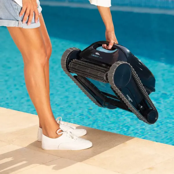 Robot de piscine MAYTRONICS DOLPHIN LIBERTY 200 sans fil