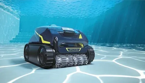 Robot de piscine Zodiac FREERIDER : la solution sans fil pour un nettoyage facile et efficace